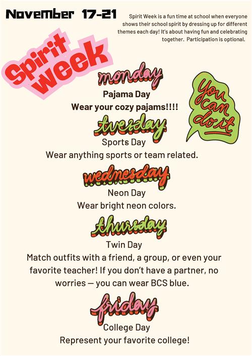 Spirit week